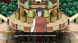 Sarada’s another seduction lesson seen from the visual novel concept