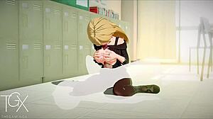 Anime Hentai Gaming with Marin: Fucking in Various Positions, Blowjob Action, and Sono Bisque Doll Outfits in Wild 3D Scenes.