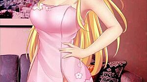 Beautiful animated woman goes on to investigate her equally animated neighbor in visual novel