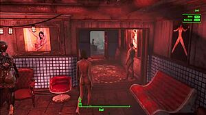 Fallout 4 power armor fuck with brunette teen!