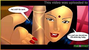 This books of erotic saga of Savita Bhabhi goes on with stories as 3D animated hot intimate scenes
