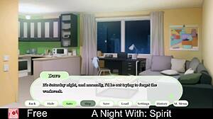Ever spent a night with a spirit in an erotic anime roleplay game? It's wild!