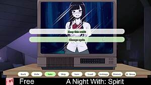Ever spent a night with a spirit in an erotic anime roleplay game? It's wild!