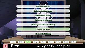 Ever spent a night with a spirit in an erotic anime roleplay game? It's wild!