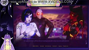 Big bouncing boobed and saucy artwork in Studiofow’s Subverse Part 12