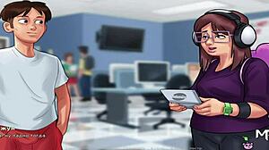 Uncensored cartoon: The barn shaking scene Turn down for what?” Introducing summertime saga