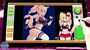 Tiffy’s steamy night of drawing anime and manga