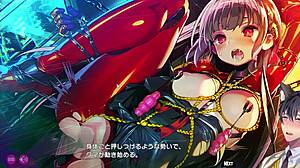 In the anime game, Dona Dona explores a steamy erotic scene together.