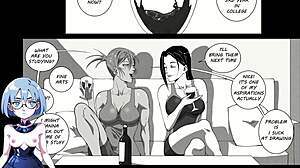 I join girls night out with futanari and big tits