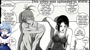 Big-boobed girls have fun in hentai