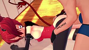 Sakura Kasumi's erotic adventure in Etna: Dishgea