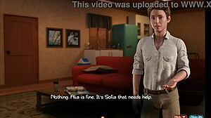 3D cartoon featuring Treasure of Nadia with erotic twists