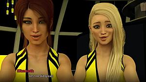 Wvm 133 Watching Cheer Routine in 3D