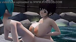 Shota Cums Three Times on Onee-san’s Chest in High-Quality 3D Hentai