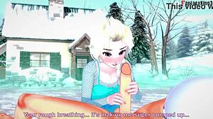 elsa sucking hard and banging in frozen fantasy full scene by fantasyking3