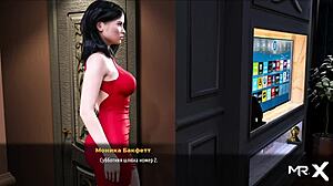 Fashionbusiness episode 2 part 28 shows him fucking her wet pussy hard inside the apartment