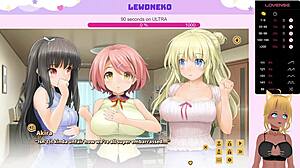 Commented gameplay of Love Cube part 4 with lewdneko the Vtuber