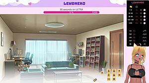 Commented gameplay of Love Cube part 4 with lewdneko the Vtuber