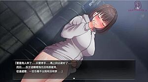 夜间在杆子上暴露引发狂野兴奋