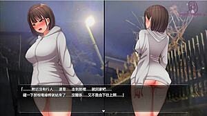 Asian nightdress 5: Ass reveal