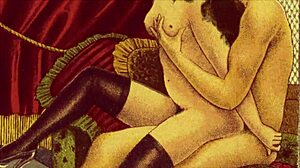 Vintage erotic drawings speak to me. What do you see in these old-school lines?