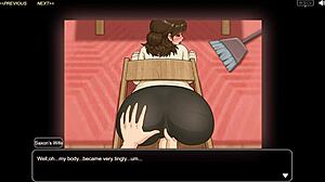 Village Rhapsody with Saxon's Wife in Heat!