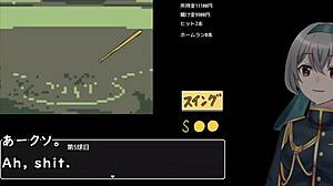 Small Tits Crossdressing Woman in Baseball Battles