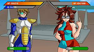 3D animated hentai featuring Dragon Girl X and Android 21