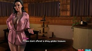 Fun with Nadia's treasure in this animated porn video by loveskysan69