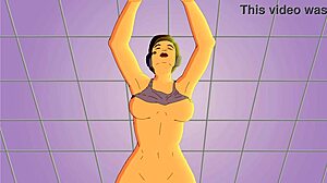 Animated porn with anime style called “The magic mouse”