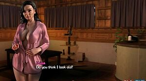 Fun with Nadia's treasure in this animated porn video by loveskysan69