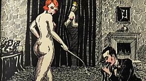 Vintage Erotic Drawings with Retro Charm