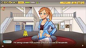 Another Chance Part 1 with busty anime action