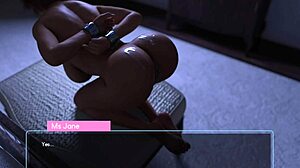 3D animated game of big tits and huge vagina