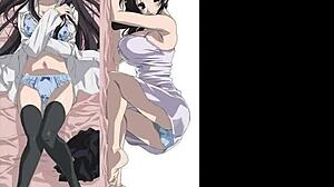Hot anime girls in erotic scenes: 15th collection