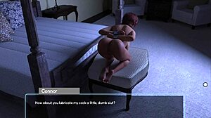 3D animated game of big tits and huge vagina