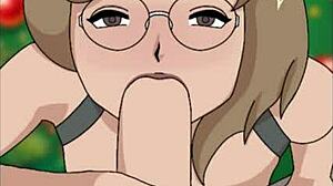 Christmas hentai featuring anime and cartoon sex with manga babes