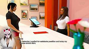Anna’s hot game of seduction in the office interview scene