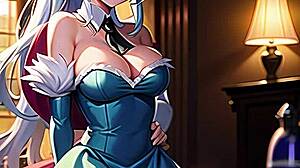 Bowsette and other anime side characters in hot scenes