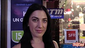 Watch 30-year-old Italian Sabrina unleash her explosive libido in part 1!