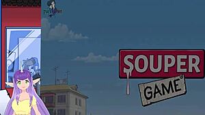 Hot Elf Blonde in Game!