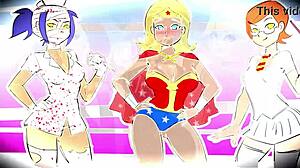 Cosplay Waifu In Intriguing Costumes And Anime Settings