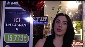 Watch 30-year-old Italian Sabrina unleash her explosive libido in part 1!