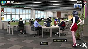 Fashionbusiness E2 35: Showing Breasts to Another Girl in 3D Game?