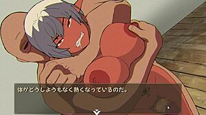 Hentai game NTR Rice continues with an elf slut getting fucked at work