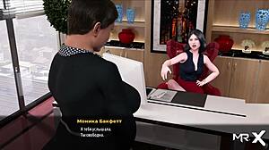 Fashionbusiness E2 35: Showing Breasts to Another Girl in 3D Game?