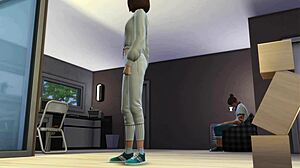 SimxStory - New House - Episode 1 Teases with Wild Doggystyle Action?
