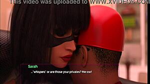 Halloween-themed game with sexy catwomen in 3D animation