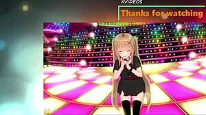 Massive Boobs JK Girl Gets Groped Hard in 3D Anime Hentai Game