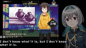 Kunugi-chan's Life Crashed in Game with Machine-Translated Subtitles by Silent V Ghost